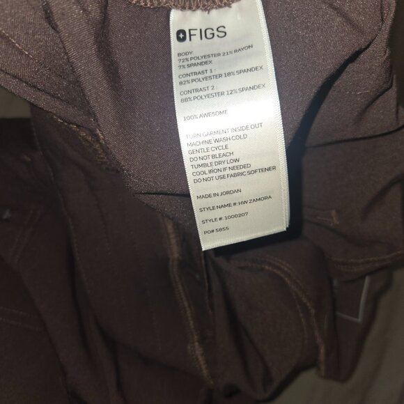 Figs Espresso S/P Scrub Pants - Picture 3 of 4